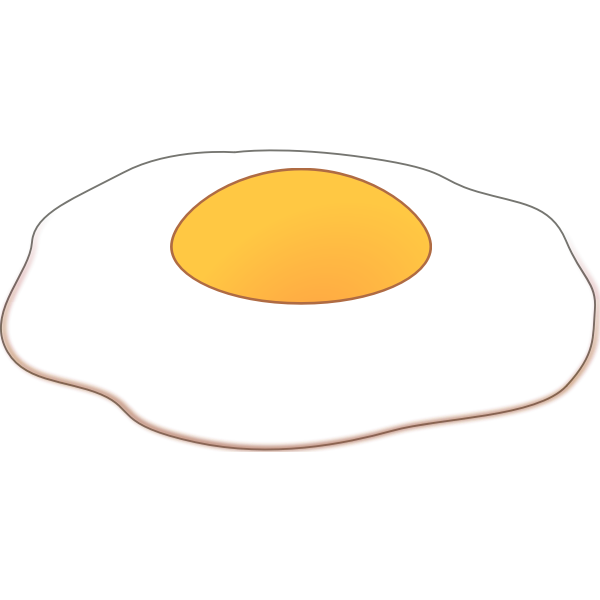 Sunny Side Up Egg Free PNG and Vector - PICaboo!