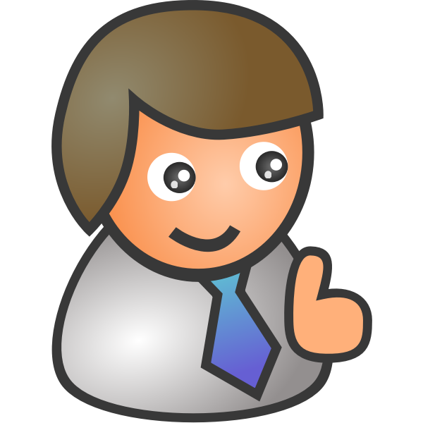 Businessman icon avatar vector image