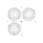 16 construction geodesic spheres recursive from tetrahedron