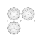 41 construction geodesic spheres recursive from tetrahedron