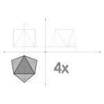 10Ã¢â‚¬Â¦10 from tetrahedron to geodesic dome frequncy 2\n