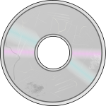 DVD disc symbol