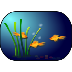 Aquarium vector image