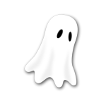 Ghost mask vector image