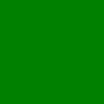 Green color square shape