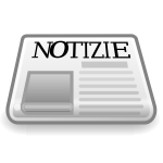 Newspapaer with italian title