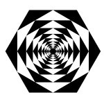 Hexagon midpoint snap