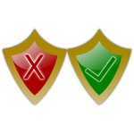 Set of security icons vector image