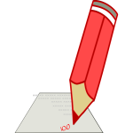 Graphite pencil vector illustration