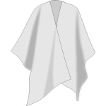 Colombian poncho vector image