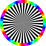 Colorful pallette vector graphics