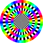 Color wheel clip art graphics