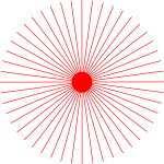 abstract sun 2 (48 rays)