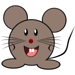 Smiling mouse