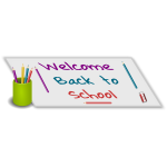 Welcome back to school vector illustration
