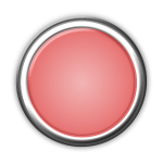 Red Button with Internal Light