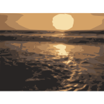 sunset-cherai-beach