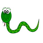 Vector image of rattlesnake