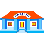 School building vector image