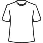 Simple outlined shirt