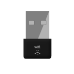USB Wi-Fi adapter vector image