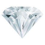 Diamond vector image