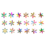 Simple Colorful Flowers