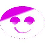 Pink smiley