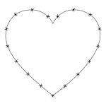 Barbed Wire Heart