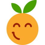 Intriguing orange