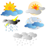 Simple weather icons