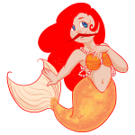 Redhead Mermaid