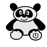Panda bobinho