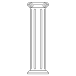 Heraldic Charge - Greek Column
