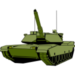 Tank in war
