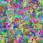 Prismatic Abstract Geometric Background