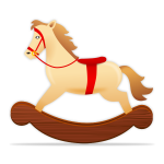 Wood horse