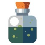liquid in a jar