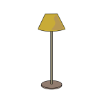 Ã‘ lampara simple