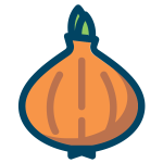 Onion vector symbol