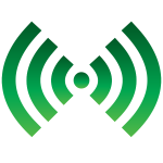 Wi-Fi symbol green color