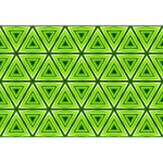 Background pattern in green triangles