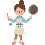 Lady and A Frying Pan