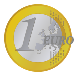 One euro coin