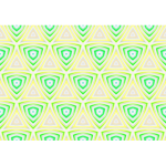 Background pattern with yellow and green triangles