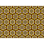 Background pattern with brown flowers