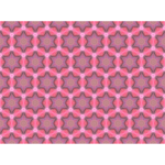 Background pattern with pink stars