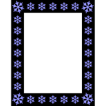 Snowflake frame