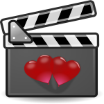 Romance movie symbol