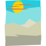 Desert sun